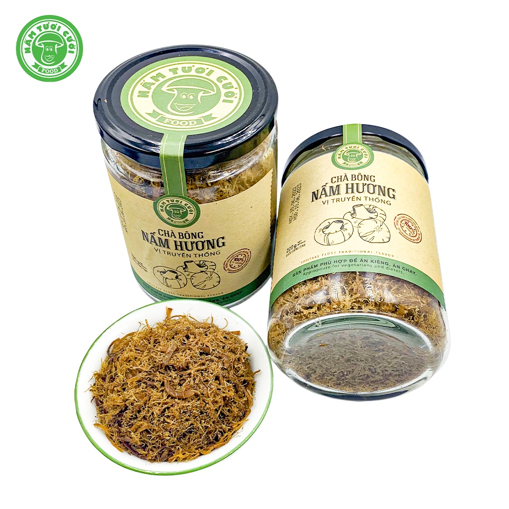  Chà bông nấm hương vị truyền thống hũ 100g